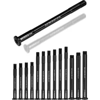 AliExpress MEROCA MTB Road Bike Thru Axle Rod 12mm 15mm P1.5 Front Rear Hub Thru Axle Fork Shaft 15x100 12x142 12x100 12x148 15x110