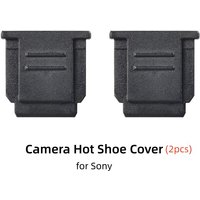 2pcs Camera Hot Shoe Cover for Sony A9 A77Il A7RIII A7S A3500 A3000 A6000 A6400 A6500 A6600 A7 A7R NEX-6 A58 A99 A7M4 A7R4 RM4m2