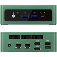 Topton Solid Gaming Mini PC AMD Ryzen R7 6800H ES 5 7640HS ES USB4.0 Dual LAN 2xDDR5 Windows 11 Pro Nuc Mini Computer WiFi6