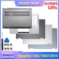For Ideapad Flex 5 14ALC7 14IAU7 Flex 5 14ABR8 14IRU8 C570-14 Laptop LCD Screen Back Top Cover Palmrest Upper Lower Bottom Case