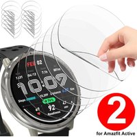 1-20Pcs For Amazfit Active 2 Screen Protector Curved Soft Edge Protective Film Anti-scratch TPU Hydrogel Film Smartwatch Cover