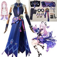 Citlali Cosplay Costume Genshin Impact Citlali Dress Suit Outfit Citlali Uniform With Headwear Full Set Role Playing Suit image 4