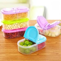 High Quality Food Container Portable Lunch Box Capacity Camping Picnic Food Fruit Container Storage Box for Kids Dinnerware