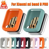 Silicone Case for Xiaomi mi band 9 PRO accessories All-Around rubber Protective Bumper shell For xiaomi miband band 9 pro Cover