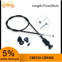 Motorcycle Push Pull Choke Cable For Yamaha PW50 PW80 77cm 95cm Throttle Line Pit Dirt Bike Motocross Accessories