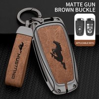 Zinc Alloy Car Remote Smart Key Case Cover For Ford Mustang Explorer Edge Fusion Mondeo F150 F250 F350 F450 F550 2019 2020
