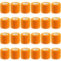 Wholesale 24 rolls Bandage Wrap Breathable Self Adherent Wrap for People & Pets Athletic Elastic Cohesive Bandage Self Adhesive