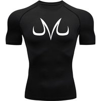 Men Summer Short Sleeve Rash Guard Gym Workout T-shirt Compression for Athletic Quick Dry Baselayer High Elasticity Undershirts