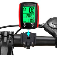 Wired Bike Computer 19 Functions Touch Bike Speedometer Odometer Waterproof Computer with Backlight computer