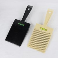 1pcs professional flat top guide comb with built-in horizontal line hair cutting comb, hair cutting styling tool for hair salons