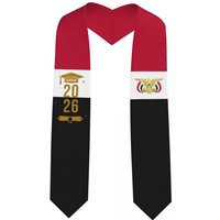 Class Of 2026 Yemen Flag Graduation Stole Sash Scarf For International Students Proud 183CM Long