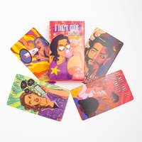 I DON'T CARE Attitude Oracle Cards 82pcs - 10.3*6CM Fortune Telling Deck with PDF GuideBook for Bold Self-Expression
