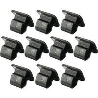 10pcs Hood Insulation Plastic Retainer Bonnet Holder Pad Clip For VW 1H5863849A01C