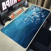 Mouse Pad Landscape Sakura Large Deskmat Laptop Computer Accessories Mousepad Carpets Rubber Anti slip Mousepad Kawaii Playmat