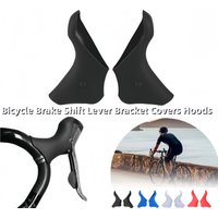 AliExpress NONE Durable Rubber Road Cycling Shifter Brake Lever Handlebar Covers Protective Grips for Bike Shifters Cycling Repair Upgrade