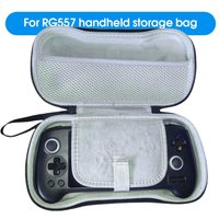 1Pc Portable Handheld Carrying Bag For Anbernic RG557 Game Console Shockproof RG557 RG556 Storage Bag Protective Case Box A8K9
