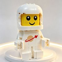 MOC 255Pcs Popular Space Series Character Spacebaby Tribute Figures Model Custom Puzzle Diy Creative Ideas Festival Party Gifts