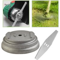 Edelstahl Rasenmäher Klinge Montage Abdeckung Adapter Für Gras Trimmer Pinsel Cutter Lithium Elektrische Rasenmäher Adapter