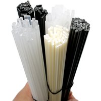 20PCS Plastic welding rods ABS/PP/PVC/PE Welding Sticks 5x2mm for Plastic Welder gun Bumper Repair Welding Supplies 20CM