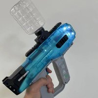 Automatic Electric Space Gun Toy High Speed Launcher Outdoor Team Shooting Fighting Game Color Light Water Bullet Gun