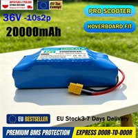 36V 20000mAh Lithium-Ionen-Akku, Neu, 2026, für selbstbalancierendes Elektro-Skateboard, Hoverboard, Monocycle, 10S2P 36V Akku