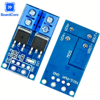 1-10pcs 15A 400W MOSFET Trigger Switch Driver Module PWM Regulator Control Panel DC 5V-36V Dual MOS High Current for Arduino