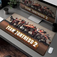 HD Printing T-Team F-Fortress 2 Mouse Pad Table Mousepad Laptop Xxl Desk Mouse Mat Non-slip Rubber Gaming 900x400 Keyboard Pad