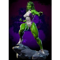 1/24 75mm 1/18 100mm Resin Model Kits Strong Girl Warrior Figurine Unpainted No Color RW-923