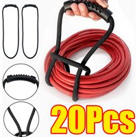 1-20Pcs Versatile Storage Strap with Handle Extension Cord Storage Strapslack Hose Holder for Pool Hoses Garden Hoses Cables