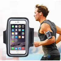 Outdoor Sports Smartphone Holder 7/6.5 inch Mobile Phone Armband Gym Running Phone Bag Arm Band Cases for Samsung iPhone Holders