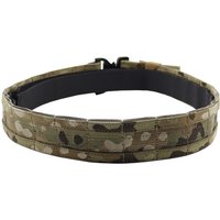 VULPO Ronin Style 2 Inch Tactical Belt Quick Release Metal Buckle Belt Hunting Double Layer Molle Belt Combat Mens Belt