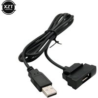 1Pcs Car RCD510 RNS315 Radio USB Interface Extend Cable Adapter for Skoda Octavia Modification Android GPS Button Headunit Panel