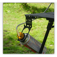 TARKA Heavy Duty Outdoor Butane Gas Tank Hanger Clip Portable Canister Hanging Hook for Camping Stove Travel Accessories
