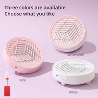 Mini Nail Dust Collector Powerful Nail Dust Extractor Low Noise Nail Art Manicure Fan Vacuum Cleaner Filter Nail Equipment