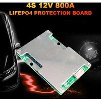 4S 12V 800A LiFePO4 Lithium Battery Charger BMS Protection Board with Power Battery Balance/Enhance PCB Protection Board