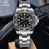 ADDIESDIVE 41mm Men's Watch Diving Quartz Watch Japan 2115 Stainless Steel 200M Waterproof Super Luminous Mens Business Watch image 4