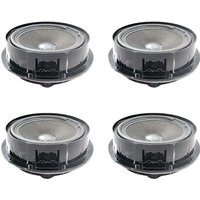 4X Car Front Rear Door Speaker Bass For Passat Passat-Polo Passat B5 Touran 3B0035411A 6QD035411A