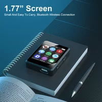 MP3 Player Com Bluetooth 5.0 Portable Music Mini Stereo Speaker Video Playback With Screen FM Radio Recording Walkman sports 64G