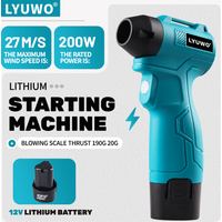 Manual Blower Turbo Jet Fan Mini Powerful Air Blower Household Turbo Portable Blowers Versatile Hand Blowers Maintenance Worker