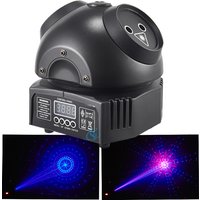 Mini 30W Laser Moving Head Light RGB 3In1 DMX512 Stage Light Effect For DJ Disco Bar Wedding Nightclub Party
