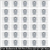 Dust Bag For Roborock Q5 Max+ / S8+ / S8 Pro Ultra / S7 MaxV Ultra / S7 Max Ultra / Q7+ / Q7 Max+ / Q8 Max+ / Q5+ Robotic Vacuum