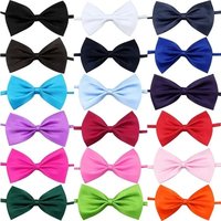 50 - 400Pcs Wholesale Bow Ties Bowknot for Dogs Cat Grooming Accessories Small Animal Children Adjustable Bowtie Pet Product