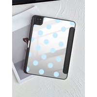 Light Blue Dot Shell Holder Cover Tablet Case For iPad Mini 6 7 Pro 11 10 9 8 7 th 12.9inch Pro 2025 Air 4 5 M3 M2 M4 11inch