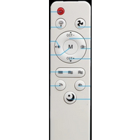 {NN72} 1 Pc DIY Accessories Universal Basic Remote Controller For Living Room Ceiling Fans With Light And Sleep Mode