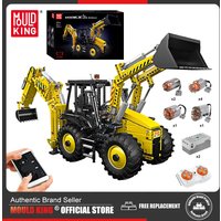 Mould King 17036 Technical Truck Building Block The Motorized Bulldozer Set Assembly Engineering Brick Toys Kids Christmas Gift