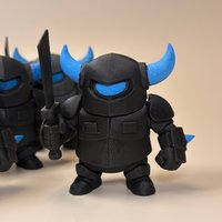 Clash Royale P.E.K.K.A 3D Printed Collectible, DIY Miniature Model – Unique Gift for Gamers & Creative Hobbyists