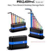 AliExpress RISK L-shaped Hex Torx Wrench Desktop Storage Rack 3D Printed Box With Magnetizing Demagnetize Parts for Wera 950 967 Series Wrench