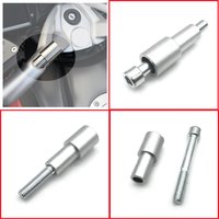 Fits for BMW K1600GT K1600GTL R1250RT R1250RS R1200RT R1200RS 2010-2022 1PCS Motorcycle GPS Navigation Handlebar Extension Rod