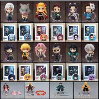 Anime Demon Slayer Series Tanjirou 1193 Nezuko 1334 Zenitsu 1361 Inosuke 1541 Kyoujurou Kochou Shinobu Action Figures Doll Toys