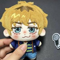 10cm Albarn Band Plush Doll Soft Stuffed Doll Damon Collectible Plushie Music Fan Gift Plush Toy Keyring Pendant